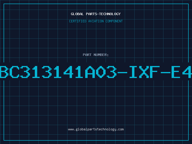 Aviation Part BC313141A03-IXF-E4