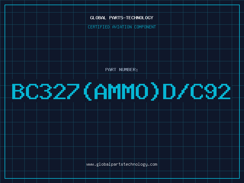 Aviation Part BC327(AMMO)D/C92