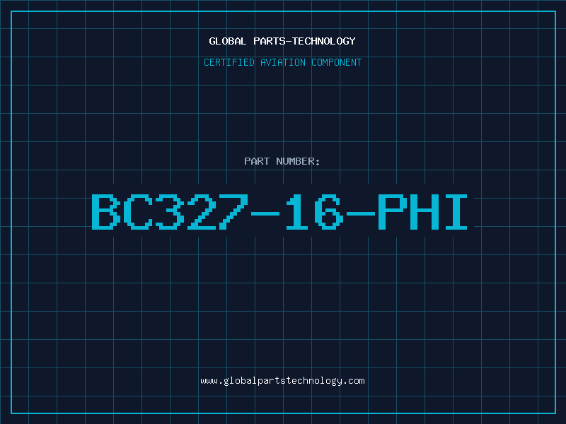 Aviation Part BC327-16-PHI