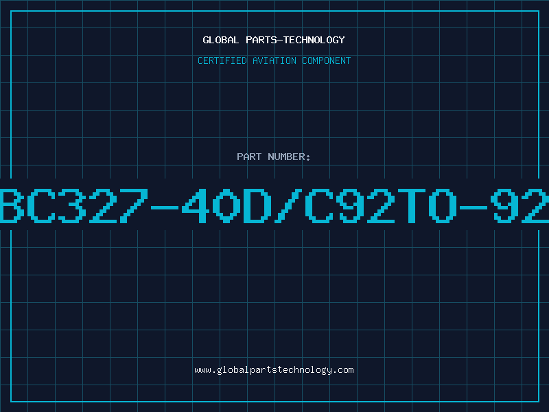 Aviation Part BC327-40D/C92TO-92