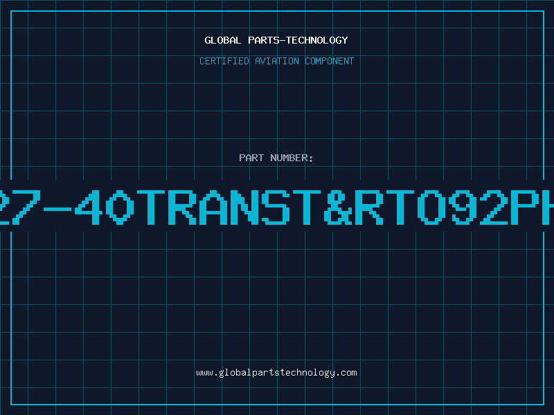 Aviation Part BC327-40TRANST&RTO92PHI94