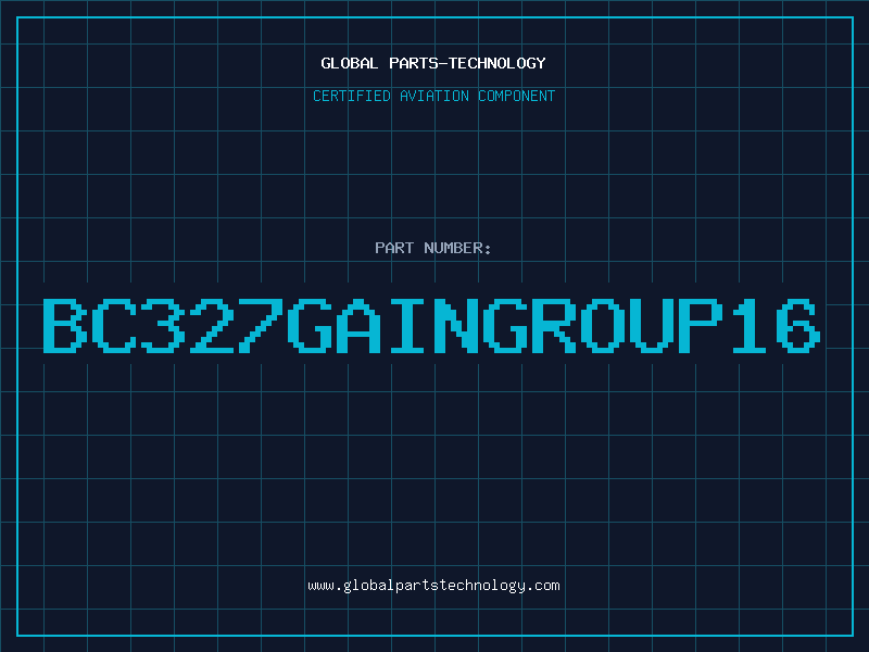 Aviation Part BC327GAINGROUP16