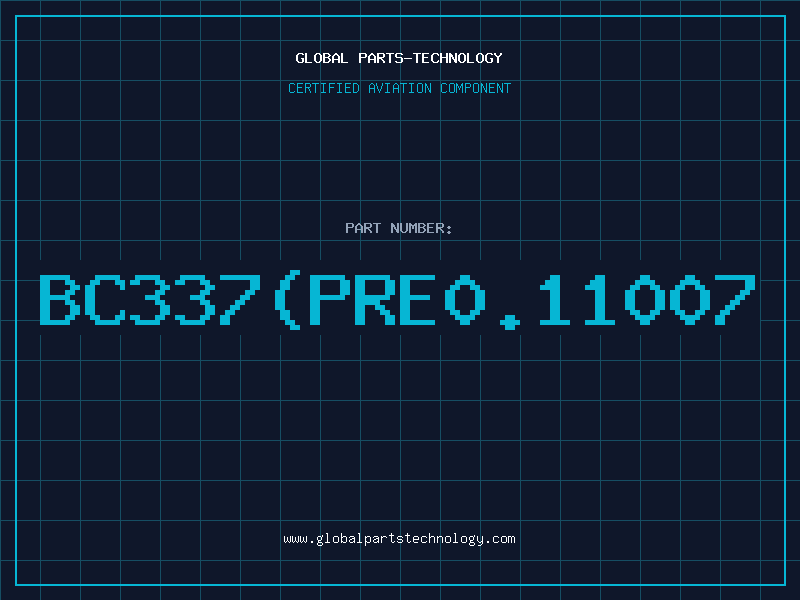 Aviation Part BC337(PRE0.11007
