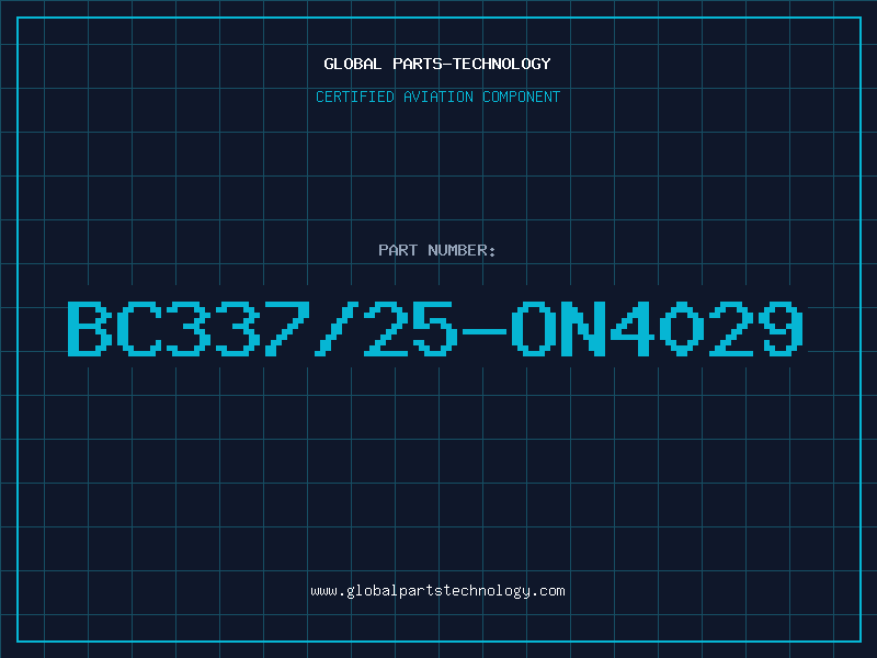 Aviation Part BC337/25-ON4029