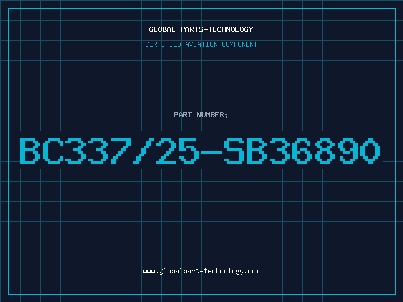 Aviation Part BC337/25-SB36890