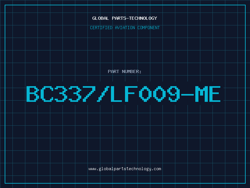 Aviation Part BC337/LF009-ME