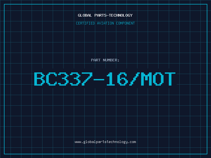 Aviation Part BC337-16/MOT