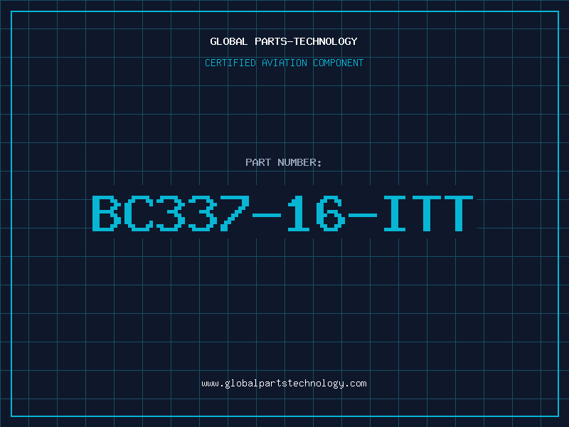 Aviation Part BC337-16-ITT