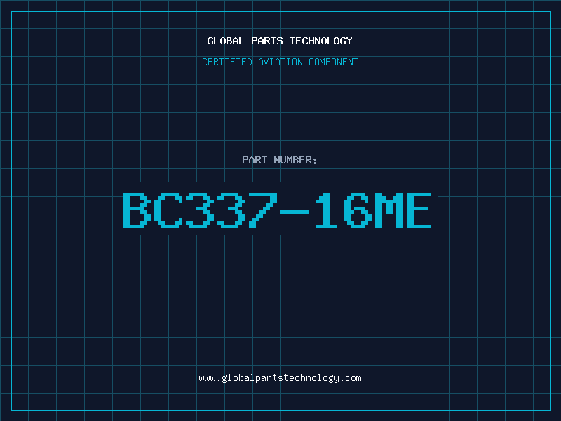Aviation Part BC337-16ME