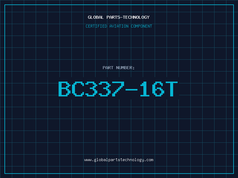 Aviation Part BC337-16T