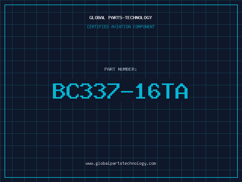 Aviation Part BC337-16TA