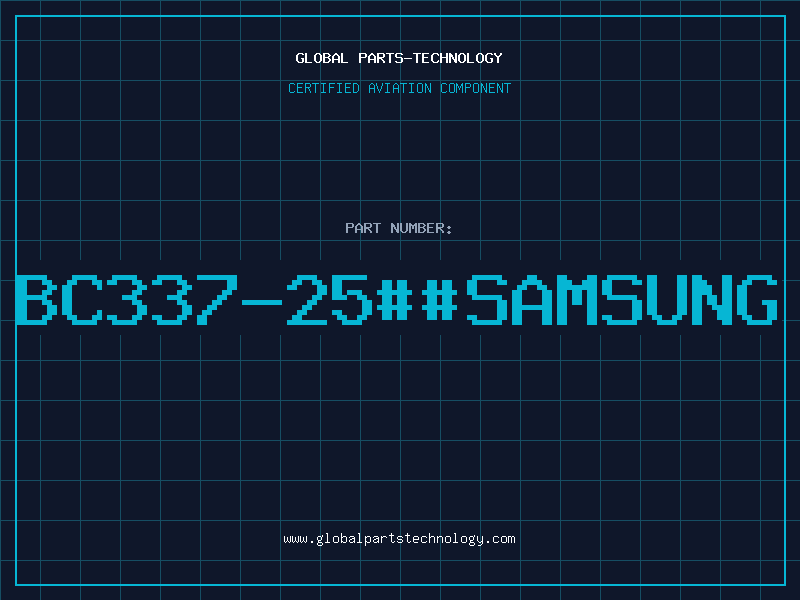 Aviation Part BC337-25##SAMSUNG