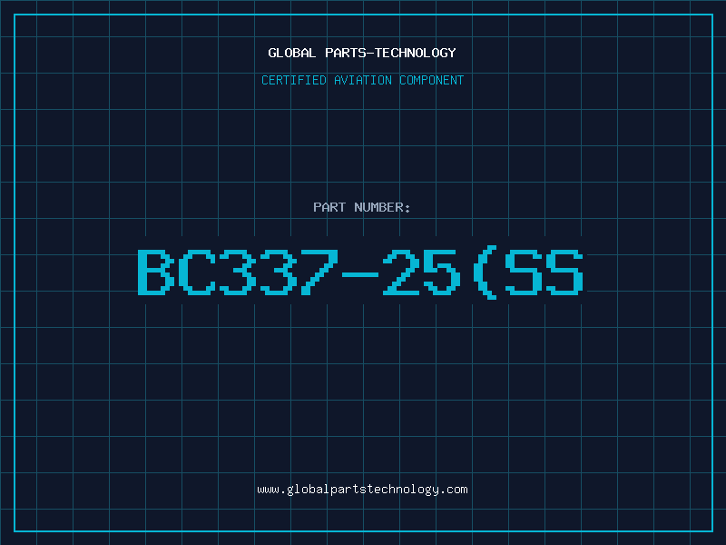 Aviation Part BC337-25(SS
