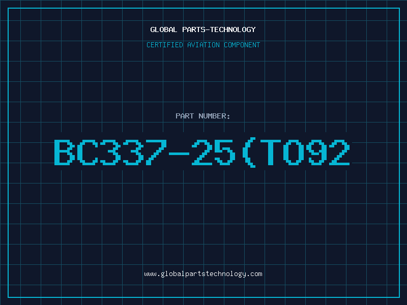 Aviation Part BC337-25(TO92