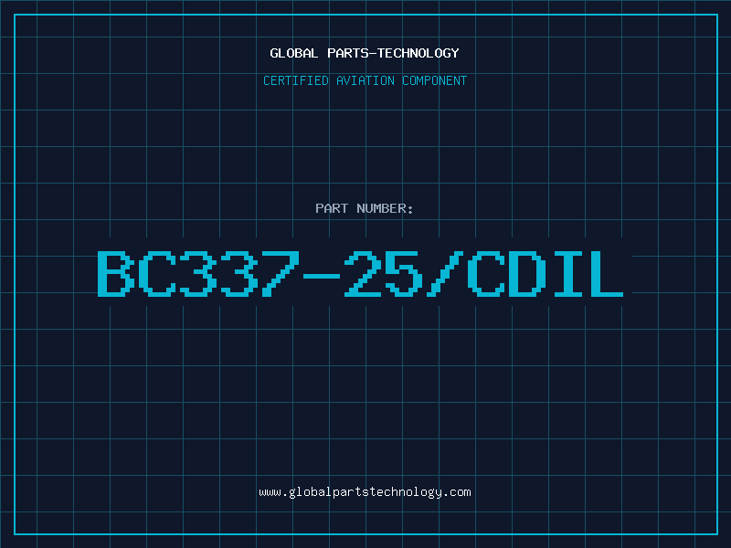 Aviation Part BC337-25/CDIL