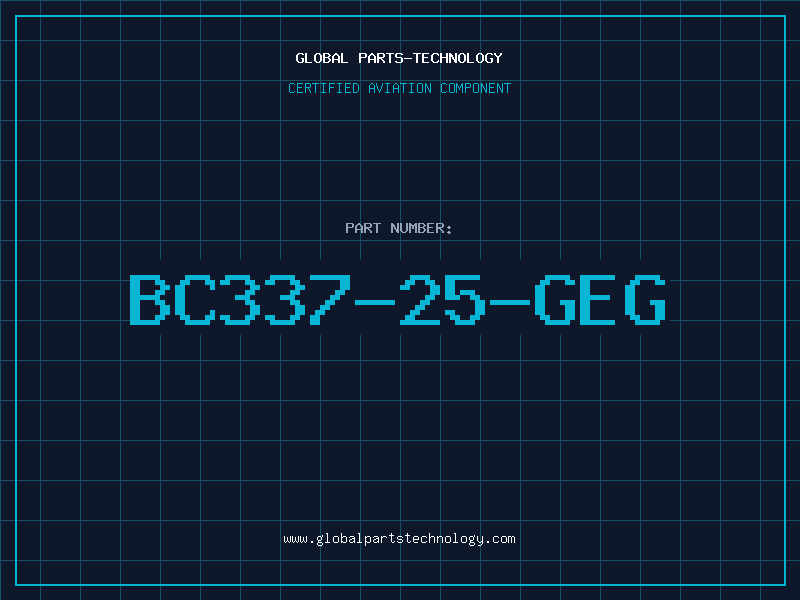 Aviation Part BC337-25-GEG