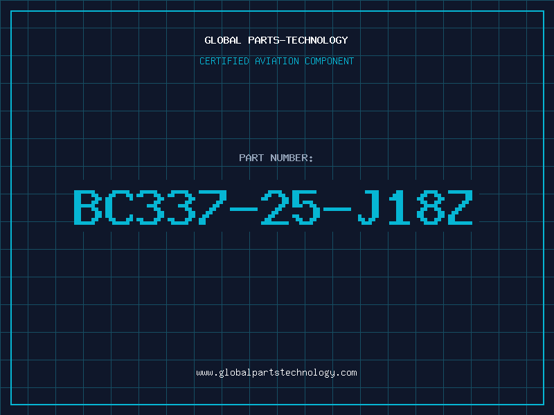 Aviation Part BC337-25-J18Z