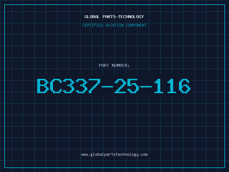 Aviation Part BC337-25.116
