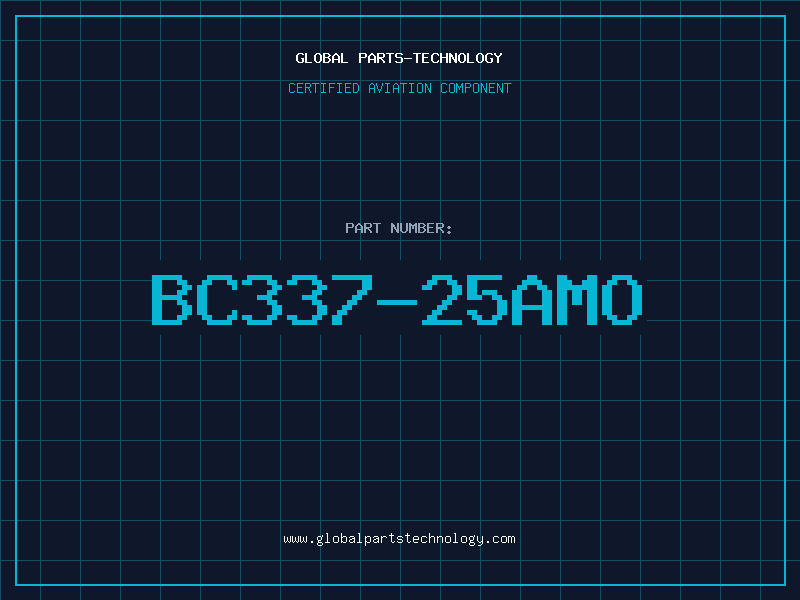 Aviation Part BC337-25AMO