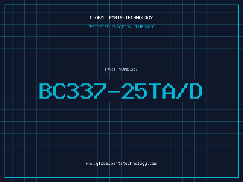 Aviation Part BC337-25TA/D