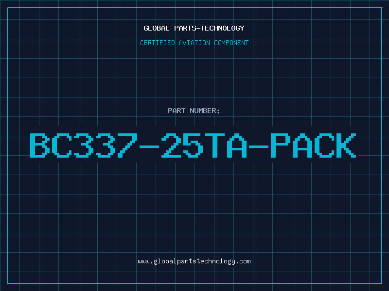 Aviation Part BC337-25TA-PACK