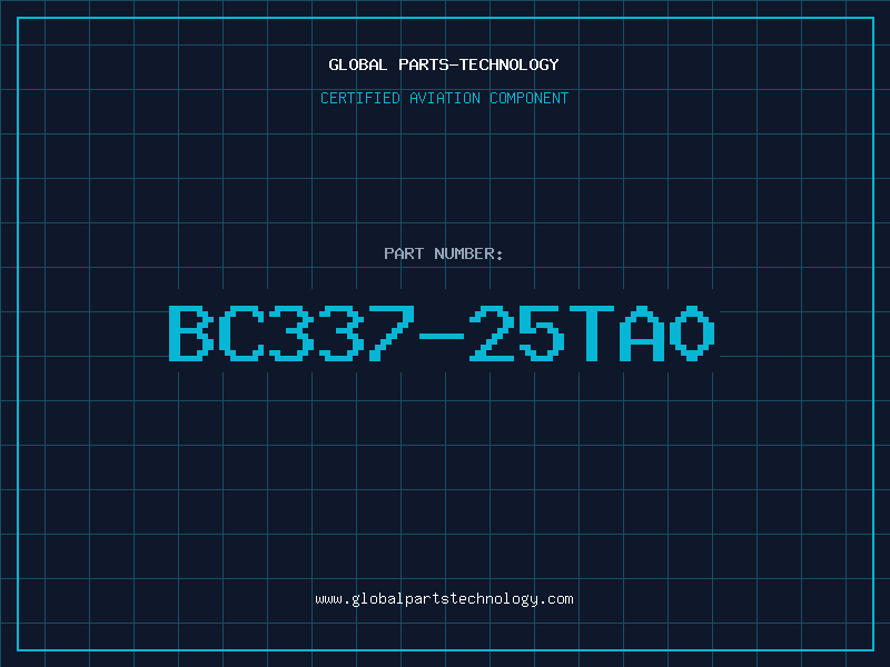 Aviation Part BC337-25TA0