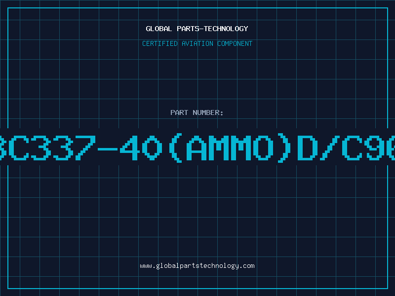 Aviation Part BC337-40(AMMO)D/C96