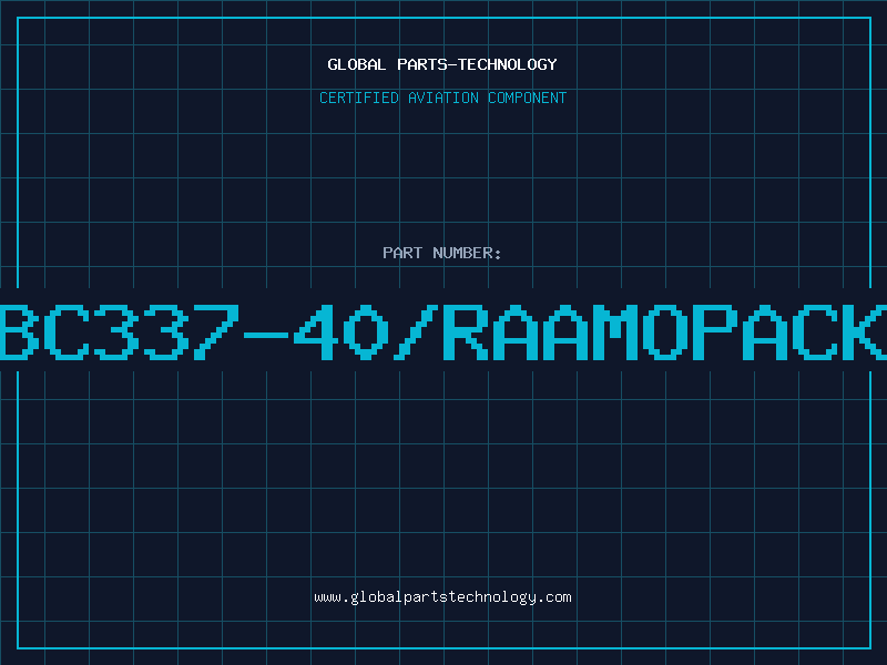 Aviation Part BC337-40/RAAMOPACK