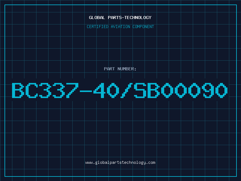Aviation Part BC337-40/SB00090