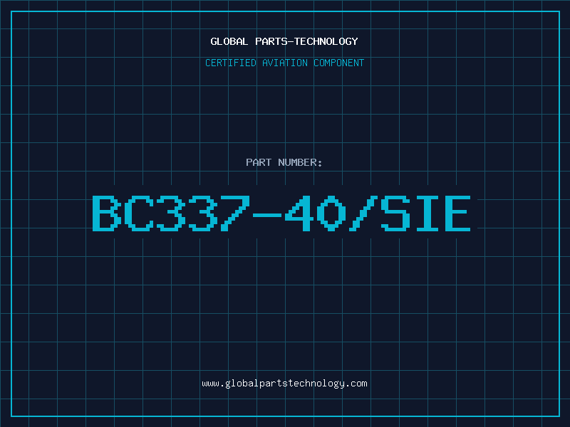 Aviation Part BC337-40/SIE