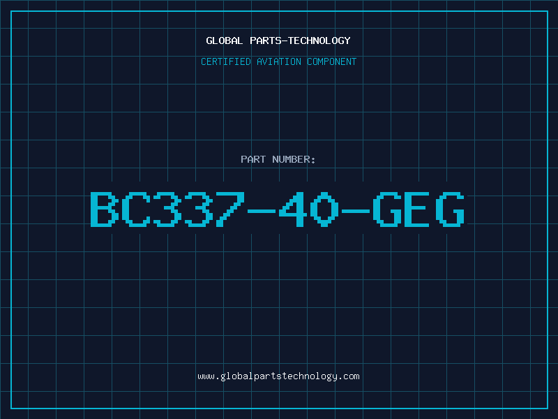 Aviation Part BC337-40-GEG