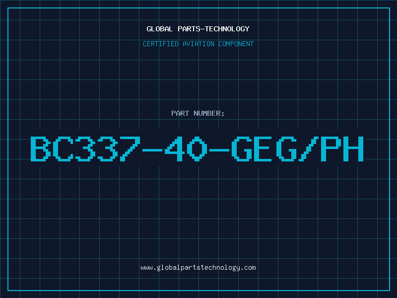 Aviation Part BC337-40-GEG/PH