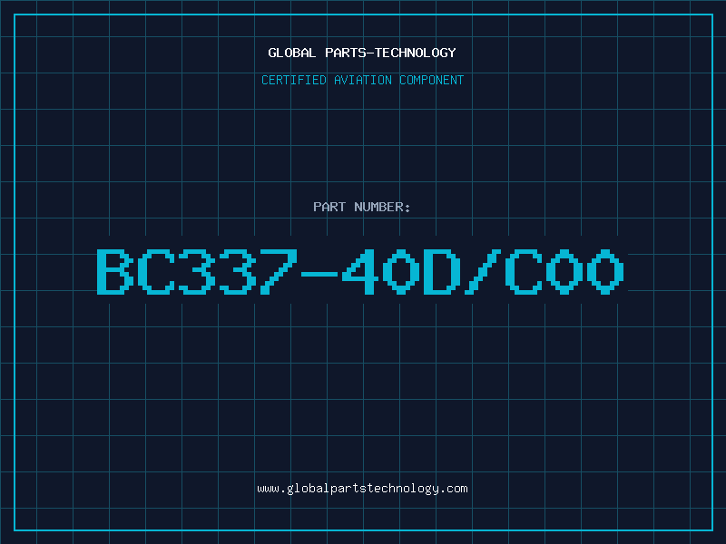 Aviation Part BC337-40D/C00