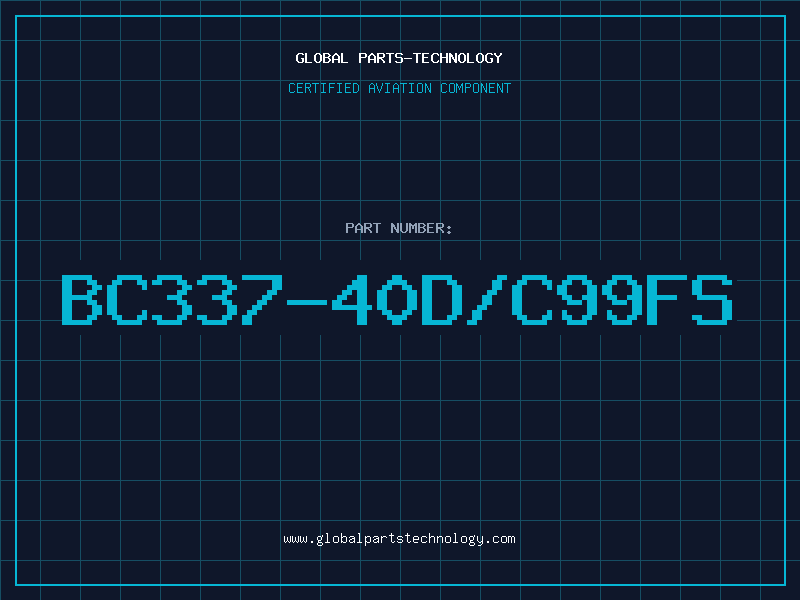 Aviation Part BC337-40D/C99FS