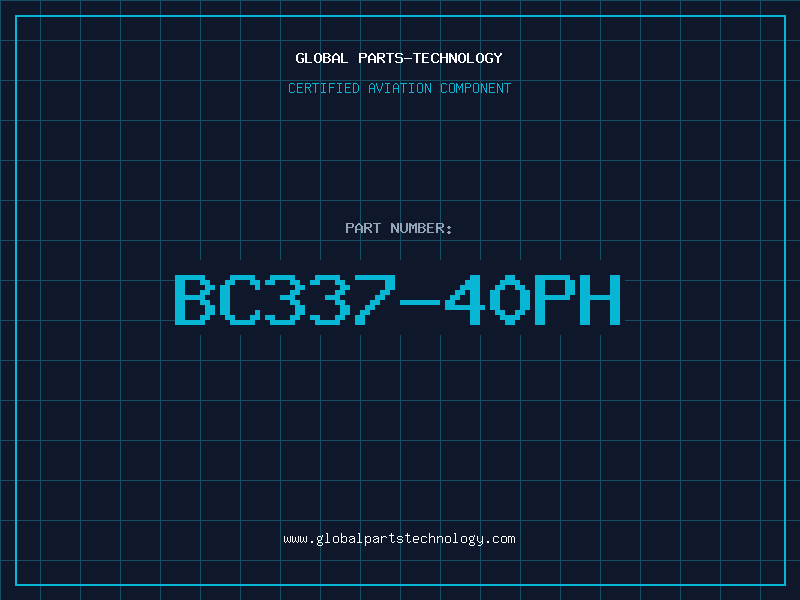 Aviation Part BC337-40PH