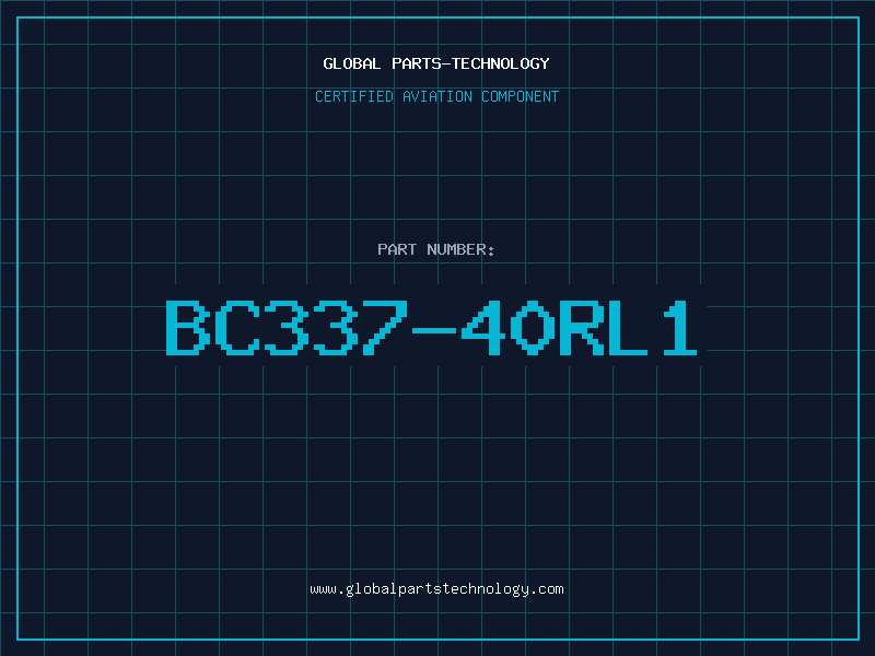 Aviation Part BC337-40RL1