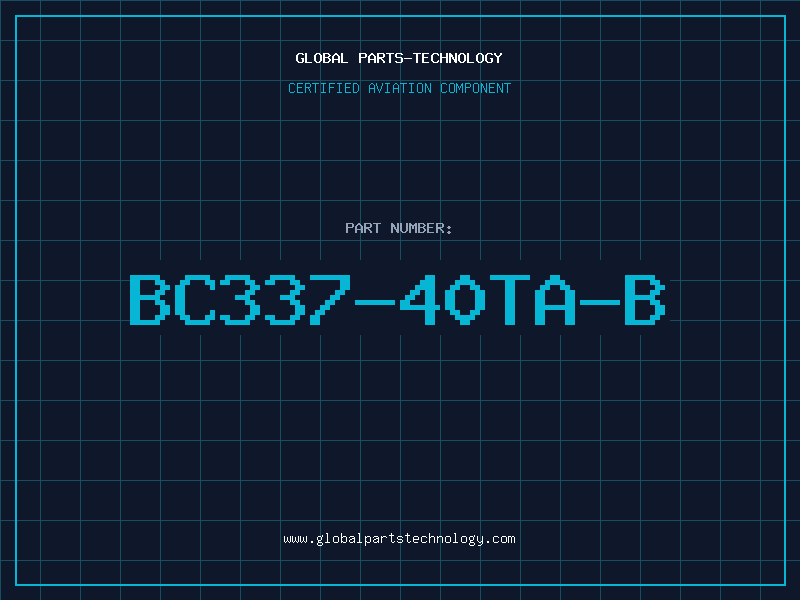 Aviation Part BC337-40TA-B