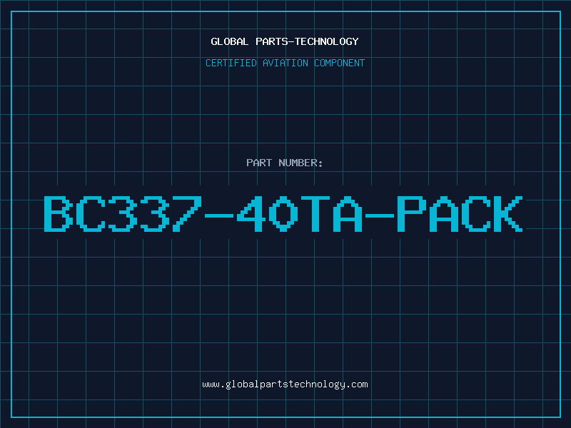 Aviation Part BC337-40TA-pack