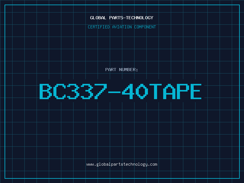 Aviation Part BC337-40TAPE