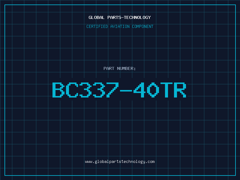 Aviation Part BC337-40TR