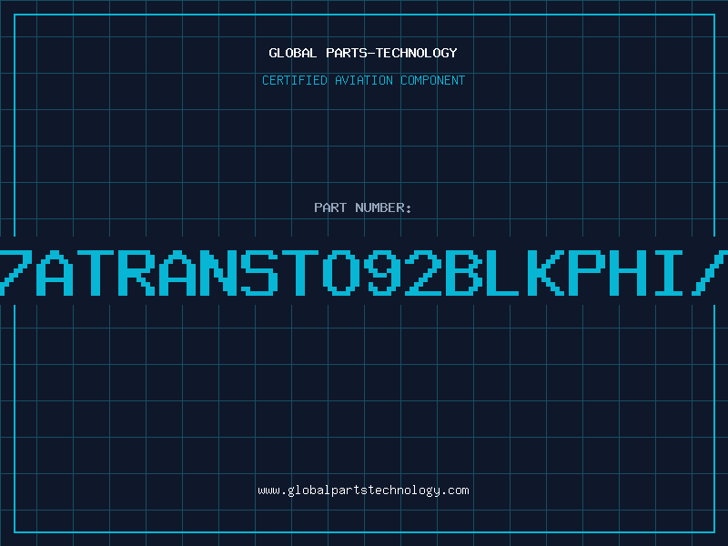Aviation Part BC337ATRANSTO92BLKPHI/9336