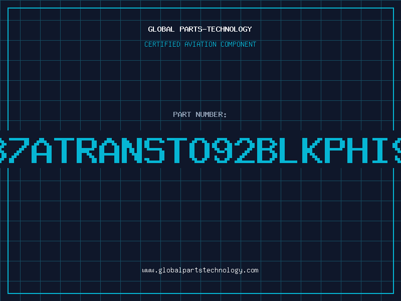 Aviation Part BC337ATRANSTO92BLKPHI9336