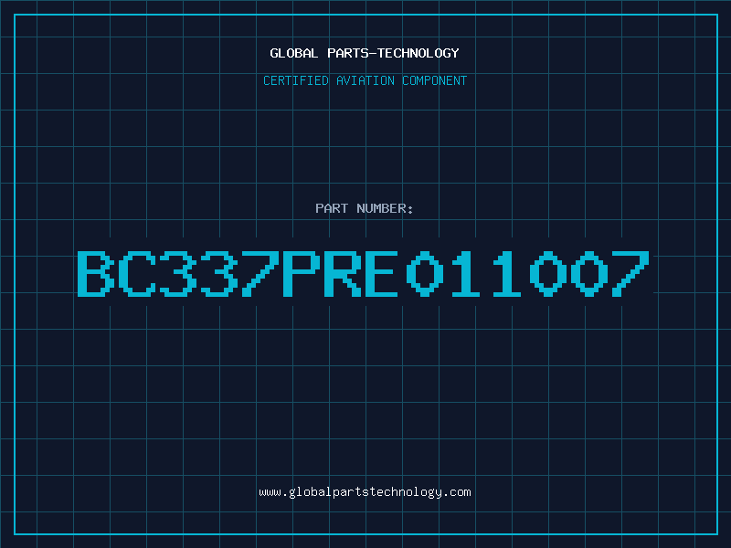 Aviation Part BC337PRE011007