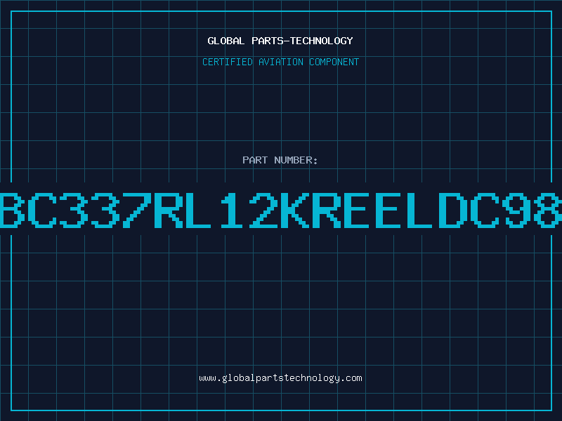 Aviation Part BC337RL12KREELDC98