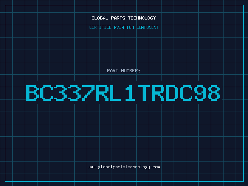 Aviation Part BC337RL1TRDC98