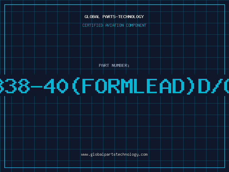 Aviation Part BC338-40(FORMLEAD)D/C87