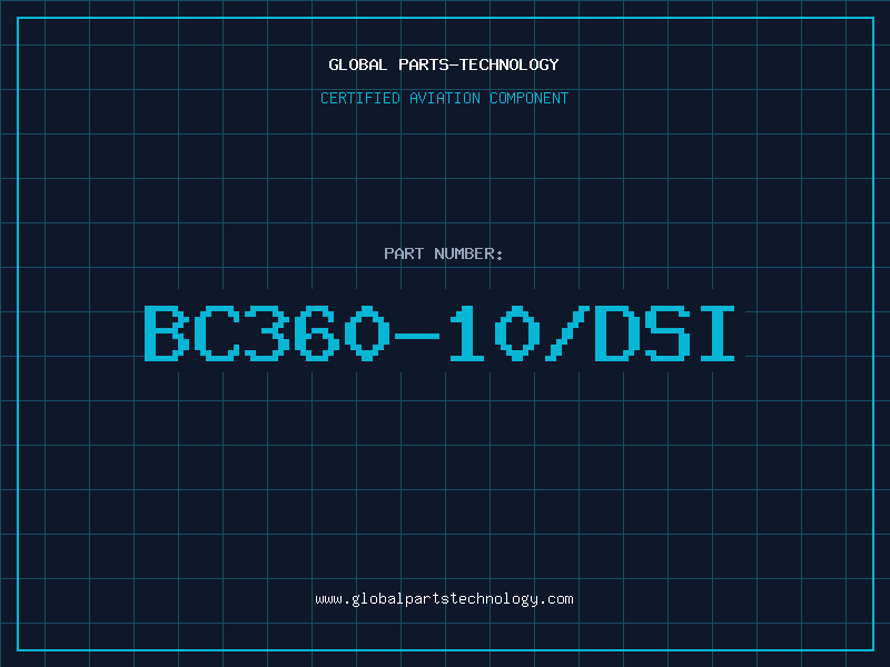 Aviation Part BC360-10/DSI