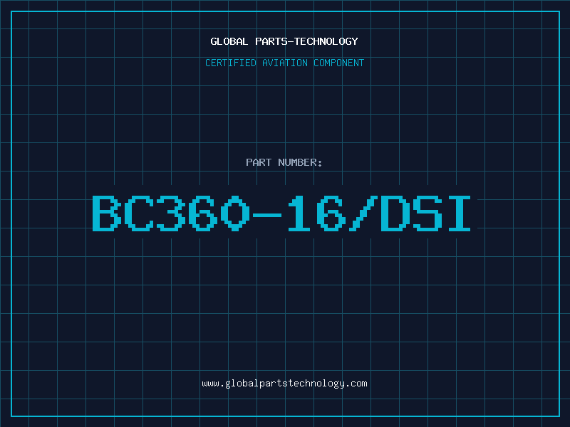 Aviation Part BC360-16/DSI