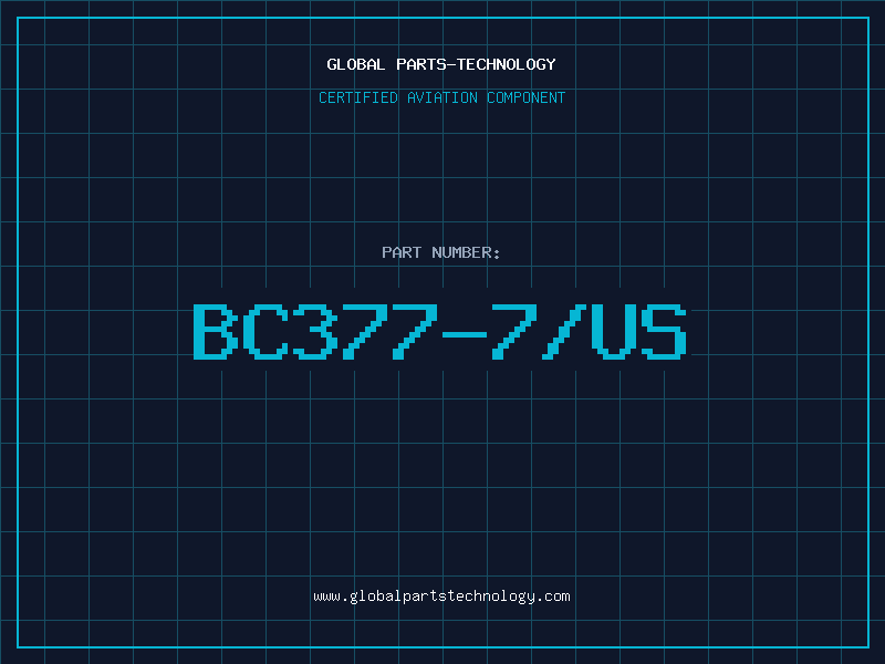 Aviation Part BC377-7/US