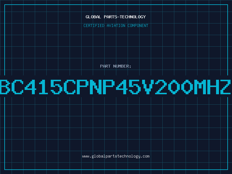 Aviation Part BC415CPNP45V200MHz